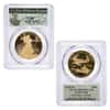 2020-W 1.85 oz Proof Gold American Eagle 4-Coin Set PCGS PF 70 DCAM FDOI (Thomas S. Cleveland)