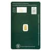 1/4 Gram Mint of Poland Gold Bar .9999 Fine (in Assay)