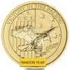 1/4 oz Australian Victory in the Pacific Gold Coin BU Perth Mint (Random Year)