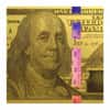 1 Gram $100 Replica Benjamin Franklin 24K Gold Foil Aurum Note