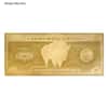 1 Gram 24K Gold Aurum Note - 1,000 Milligrams American Bison