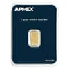 1 Gram APMEX Gold Bar .9999 Fine (in Assay)