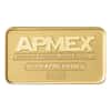 1 Gram APMEX Gold Bar .9999 Fine (in Assay)