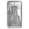 1 gram Credit Suisse Statue of Liberty Platinum Bar .9995 Fine (In Assay)