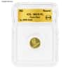 1 Gram Generic Gold Round ICG MS/PF 70