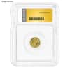 1 Gram Generic Gold Round ICG MS/PF 70