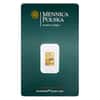 1 Gram Mint of Poland Gold Bar .9999 Fine (in Assay)