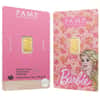 1 Gram PAMP Suisse Iconic Barbie™ Gold Bar (in Assay)
