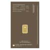 1 Gram Perth Mint Dune Gold Bar .9999 Fine (in Assay)
