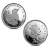 1996 45.15 oz Proof Silver Australian Kookaburra 4-Coin Set Perth Mint