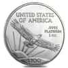 2004 Platinum American Eagle (Statue of Liberty) - 4 coin year set 