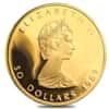 1989 1.85 oz Proof Gold Canadian Maple Leaf 4-Coin Set 