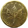 1 oz Canadian Gold Maple Leaf $200 Coin .99999 Fine Scruffy (Random Year)