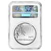 1 oz End of WWII 75th Anniversary Proof Silver Medal NGC PF 69 ER