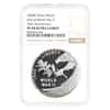 1 oz End of WWII 75th Anniversary Proof Silver Medal NGC PF 69 UCAM