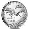1 oz End of WWII 75th Anniversary Proof Silver Medal PCGS PF 70 FDOI