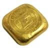 1 oz Engelhard Australia Gold Button Bar .9999 Fine