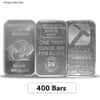 Lot of 400 - 1 oz Generic Silver Bar .999 Fine