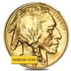 1 oz Gold American Buffalo $50 Coin (Abrasions, Random Year)
