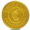 1 oz Gold Chipotle Mexican Grill 10th Anniv Medal .999+ Fine (In Cap)