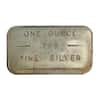 1 oz Jackson Precious Metals Vintage Silver Bar .999 Fine