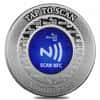 1 oz MintID Buffalo Silver Round .999+ Fine (NFC Scan Authentication)