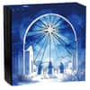 1 oz PAMP Holiday Nativity Colorized Silver Bar (w/Box)