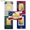1 oz PAMP Suisse Gold Bar .9999 Fine Random Design (in Assay)