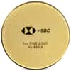 1 oz PAMP Suisse HSBC 25 Years of Service Gold Round .9999 Fine