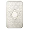 1 oz PAMP Suisse Star of David Silver Bar .999 Fine (in Assay)