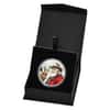 1 oz PAMP Western Santa Colorized Silver Round (w/Box)