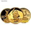 1 oz Rarities Mint Proof Disney Gold Round Scruffy (Random Design)