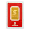 1 oz Scotiabank Gold Bar .9999 Fine (In Assay)
