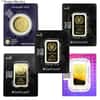 1 oz Scottsdale Mint Gold Bar / Round .9999 Fine (In Assay)