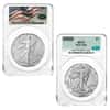 1 oz Silver American Eagle CAC MS 70 (Random Year)