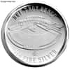1 oz Silver Shaped Minted Round .999 Fine