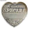 1 oz Silver Shaped Minted Round .999 Fine