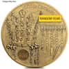 1 oz South Korea Gold Crown Medal BU (Random Year)