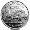 Tube of 20 - 1 oz Stagecoach Divisible Silver Round .999 Fine