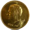 2 1/2 Pahlavi Mohammad Reza Shah Coronation Gold Medal AU/BU
