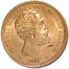 20 Kronor Sweden Gold Coin AU/BU (Random Year)