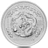 2000 10 oz Silver Lunar Dragon BU Australian Perth Mint