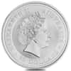 2000 10 oz Silver Lunar Dragon BU Australian Perth Mint