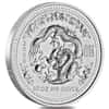 2000 1/2 oz Silver Lunar Year of The Dragon BU Australian Perth Mint