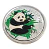 2000 1 oz Chinese Colorized Silver Panda 10 Yuan .999 Fine BU