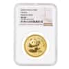 2000 1 oz Chinese Gold Panda 100 Yuan Frosted Ring NGC MS 69
