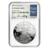 2001-W 1 oz Proof Silver American Eagle NGC PF 70 UCAM (Edmund C. Moy Signature)