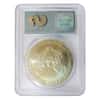 2001 1 oz Silver American Eagle $1 Coin PCGS Gem Unc 9-11-01 WTC Ground Zero Label (w/Box)