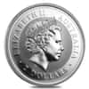 2001 2 oz Silver Lunar Year of The Snake BU Australian Perth Mint In Cap (Series I)