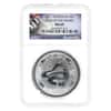 2001 1 oz Silver Lunar Snake Australian Perth Mint NGC MS 69